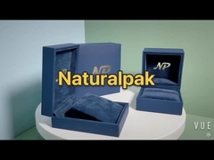 Hộp đựng vòng tay bông tai trang sức da lộn cao cấp