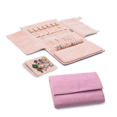 Lụa màn hình du lịch trang sức tổ chức cuộn phụ nữ vải nhỏ Gấp lại trang sức tổ chức