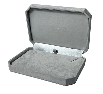Hộp đựng đồ trang sức sang trọng hình bát giác sáng tạo Bao bì đồ trang sức nhung tùy chỉnh