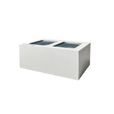 Hộp đựng đồng hồ PU Bao bì quà tặng Lụa bọc bên trong Hộp đồng hồ bề mặt da có gối