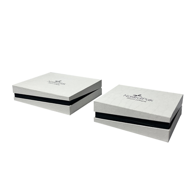 Tắt mặt dây chuyền màu trắng Hộp bao bì Hộp đựng đồ trang sức bằng vỏ sò Hộp quà tặng trang sức PU