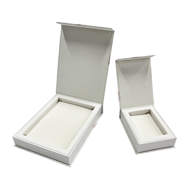 Hộp đựng đồ trang sức từ tính màu hồng Hộp bìa cứng có đóng từ tính