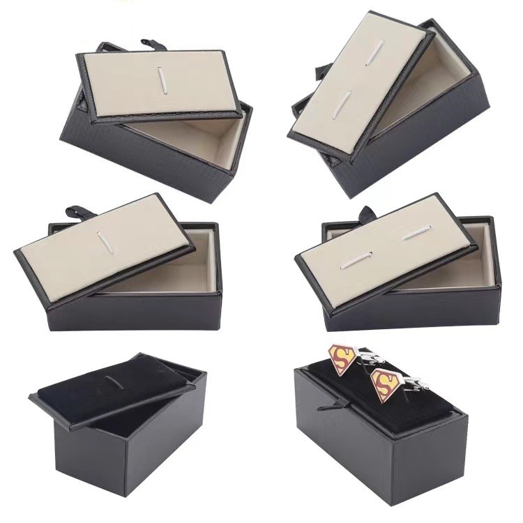 70 * 35 * 30mm Hộp quà tặng một và hai dây kéo Satin cho đồ trang sức